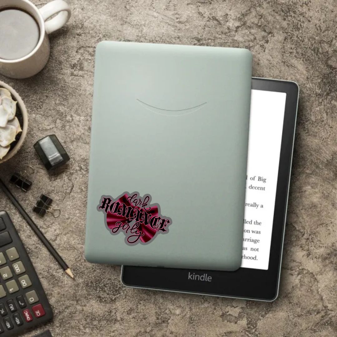 Dark Romance Girly Sticker for Kindles