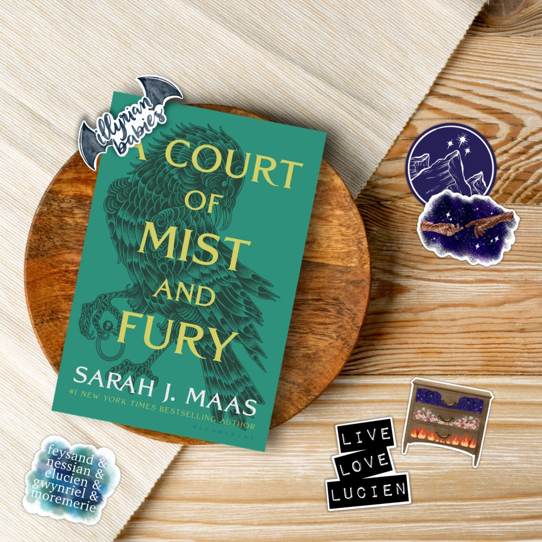 ACOTAR Sticker Pack | Bookish Stickers | Sarah J Maas Merch