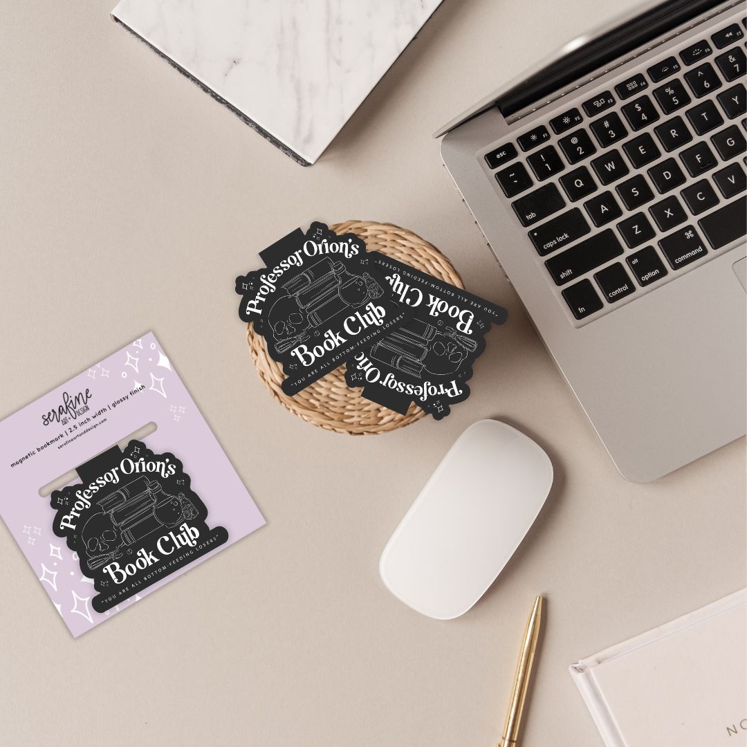 Zodiac Academy Professor Orion's Book Club Magnetic Bookmark | Officially Licensed
