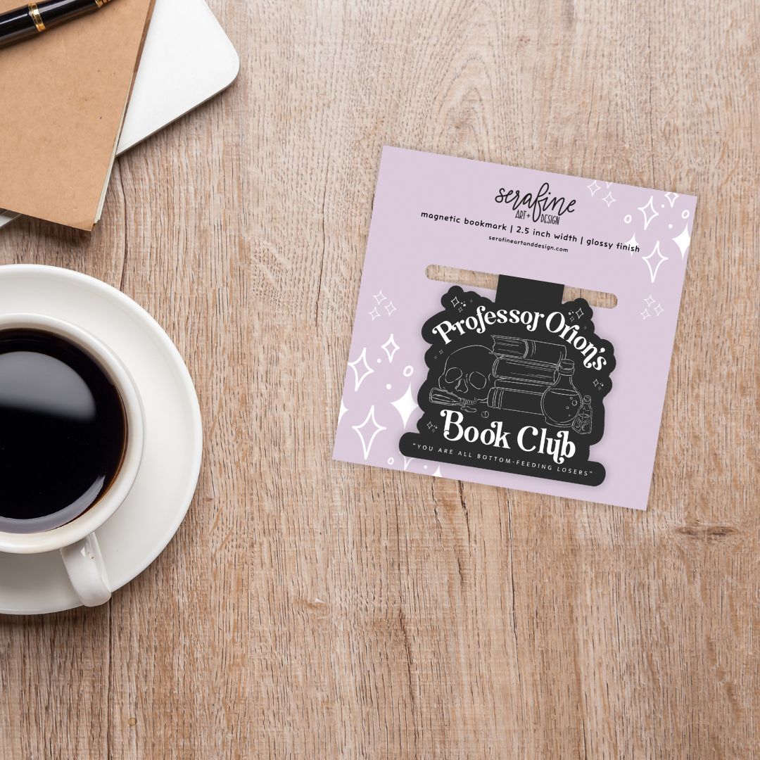 Zodiac Academy Professor Orion's Book Club Magnetic Bookmark | Officially Licensed