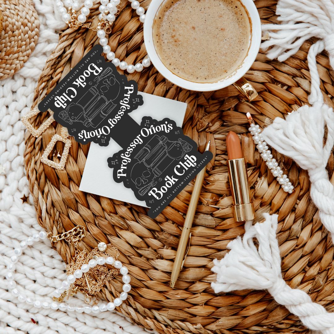 Zodiac Academy Professor Orion's Book Club Magnetic Bookmark | Officially Licensed