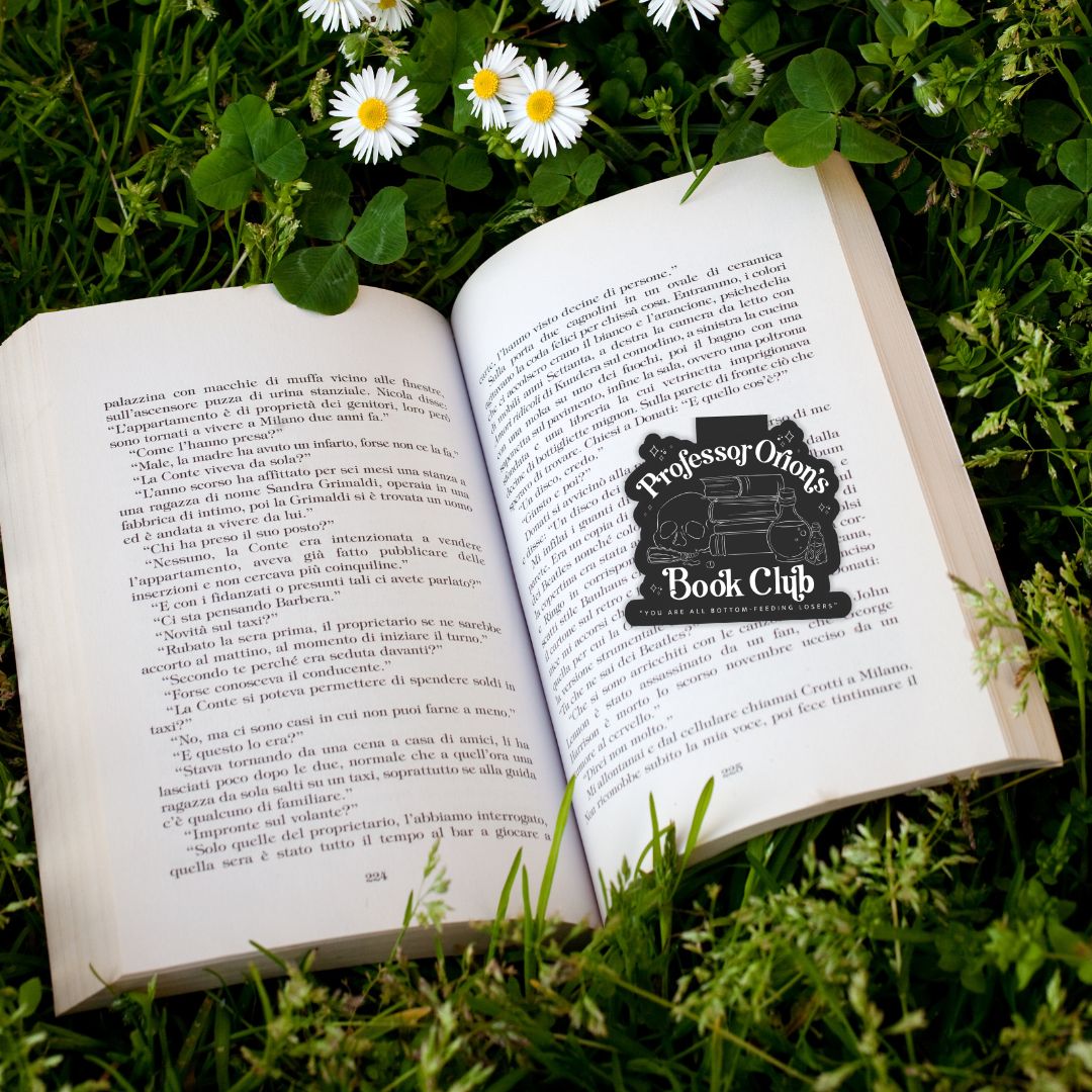 Zodiac Academy Professor Orion's Book Club Magnetic Bookmark | Officially Licensed