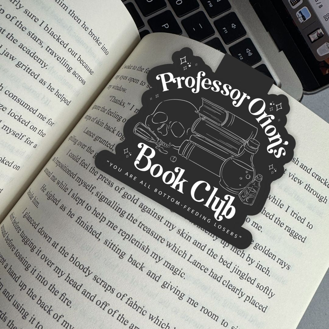 Zodiac Academy Professor Orion's Book Club Magnetic Bookmark | Officially Licensed