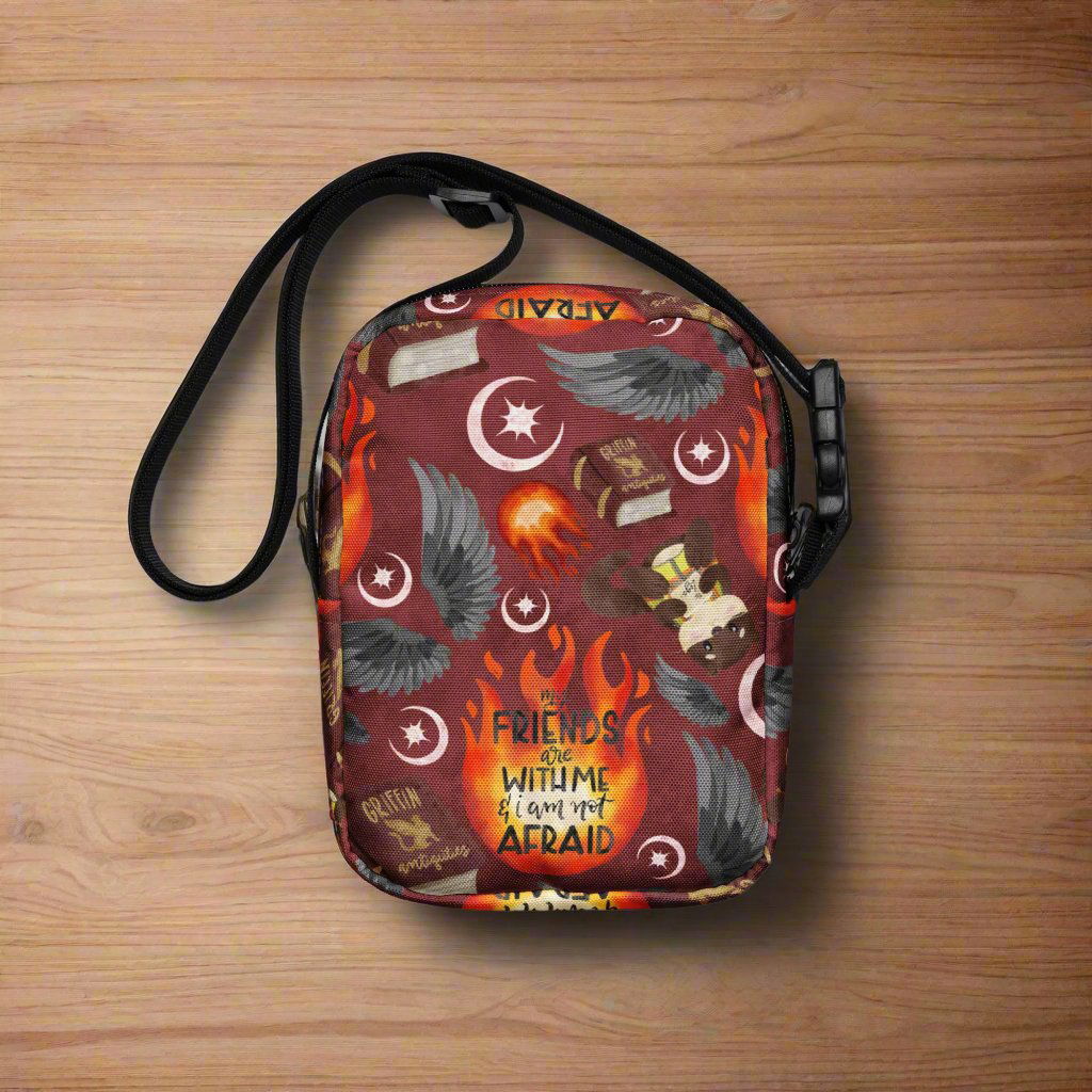 Kindle Crossbody Bag | Crescent City | SJM Merch - Serafine Art & Design -