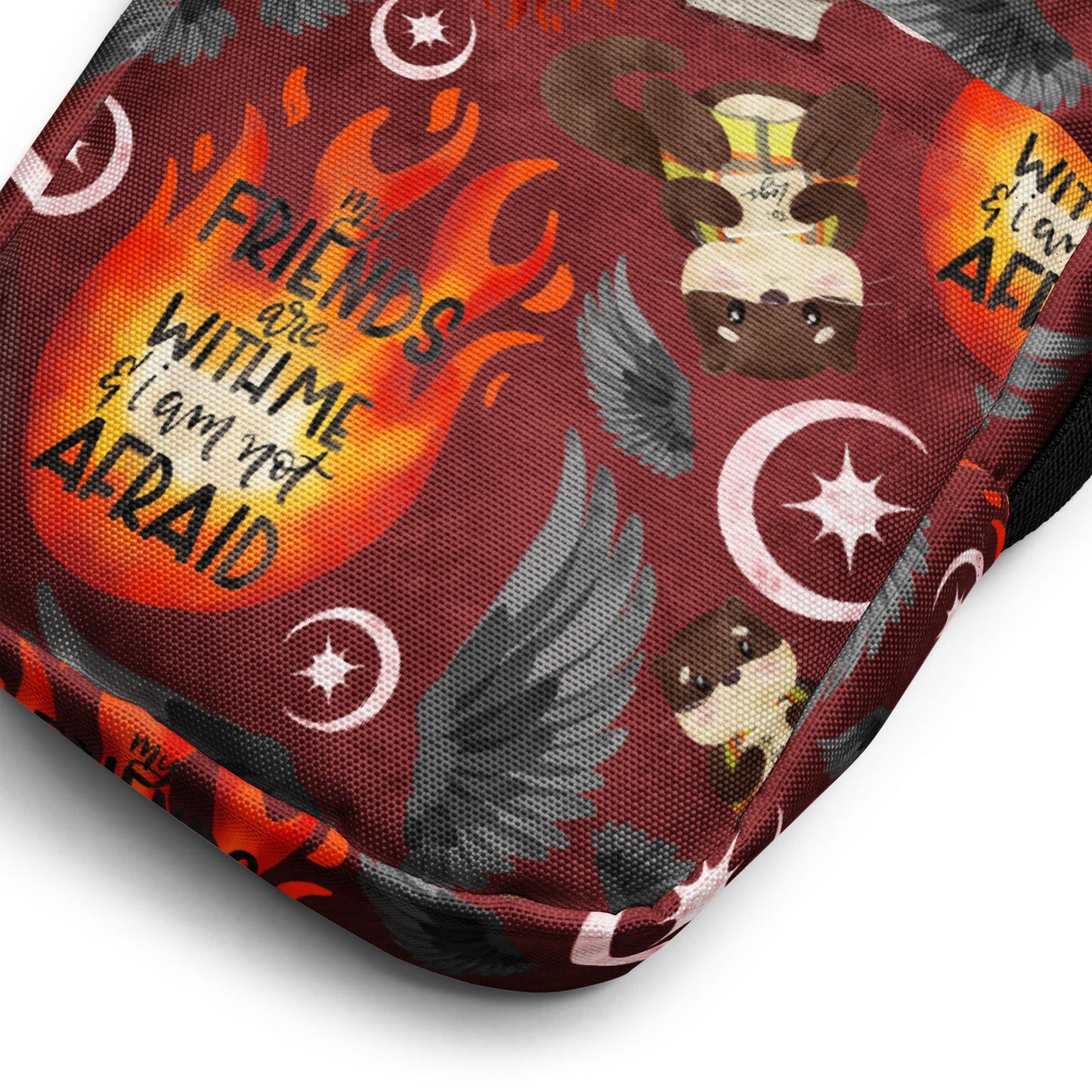 Kindle Crossbody Bag | Crescent City | SJM Merch - Serafine Art & Design -