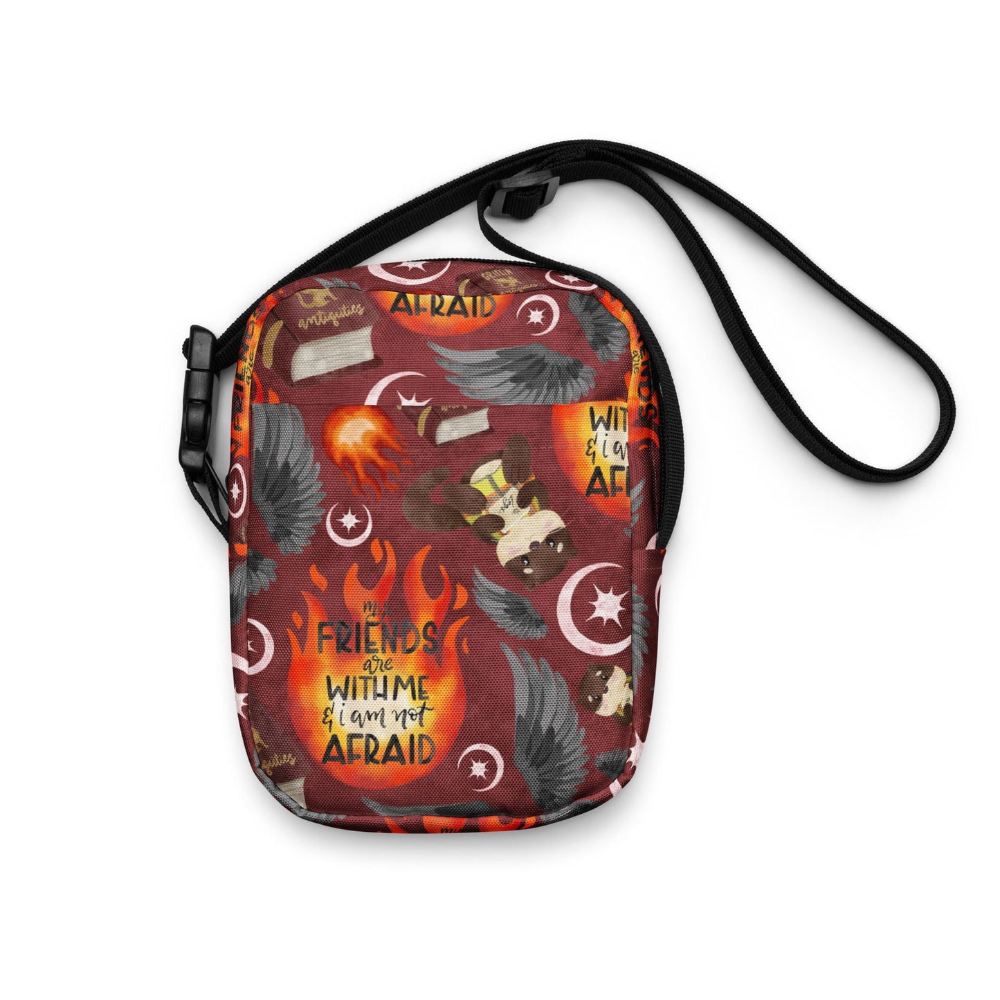 Kindle Crossbody Bag | Crescent City | SJM Merch - Serafine Art & Design -