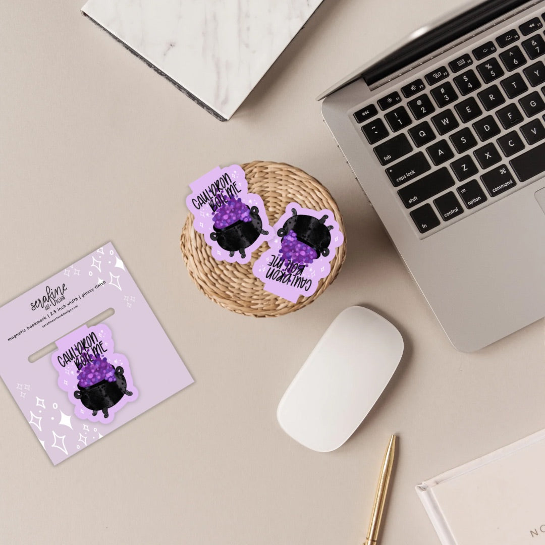 ACOTAR Cauldron Boil Me Magnetic Bookmark