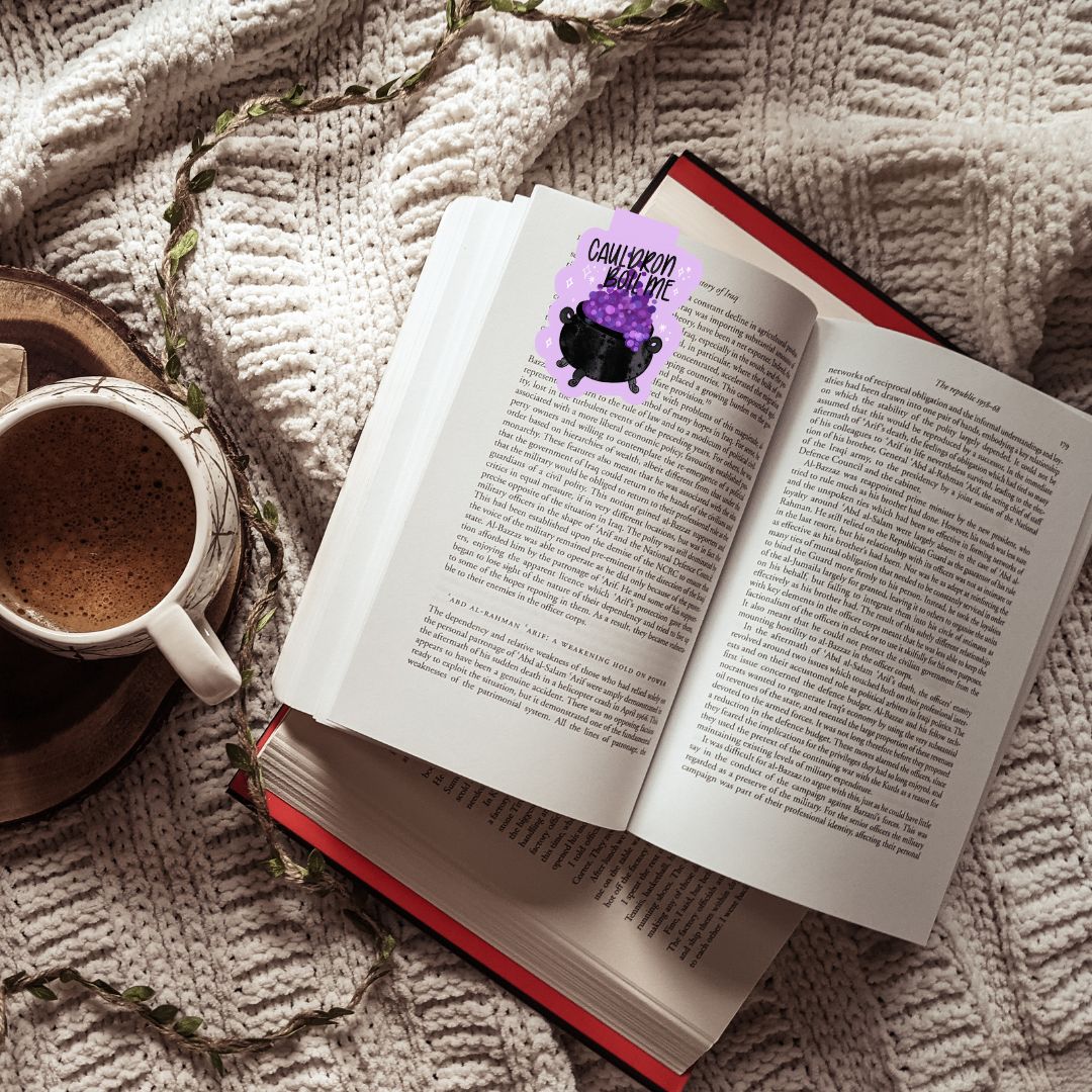 ACOTAR Cauldron Boil Me Magnetic Bookmark