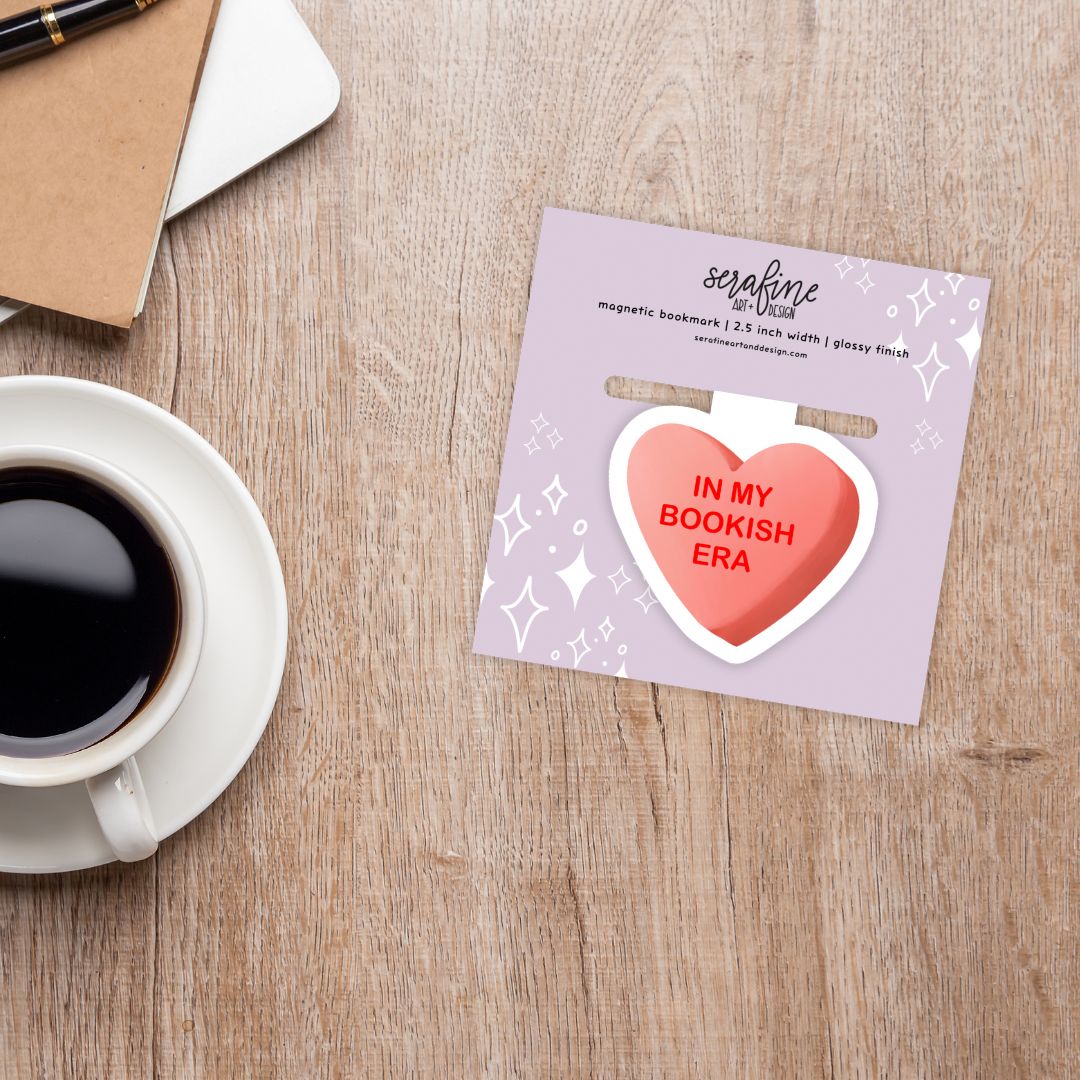 In My Bookish Era Bookish Candies Magnetic Bookmark