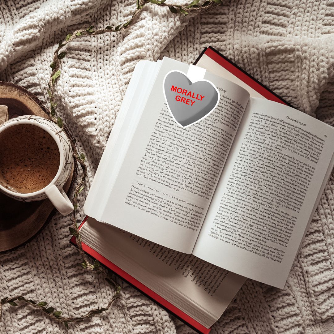 Morally Grey Bookish Candies Magnetic Bookmark