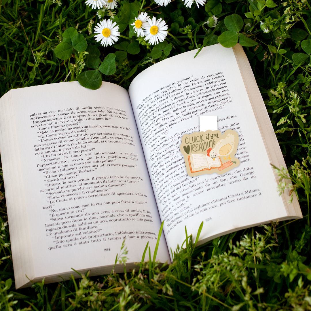 Cluck If You Love Reading Magnetic Bookmark