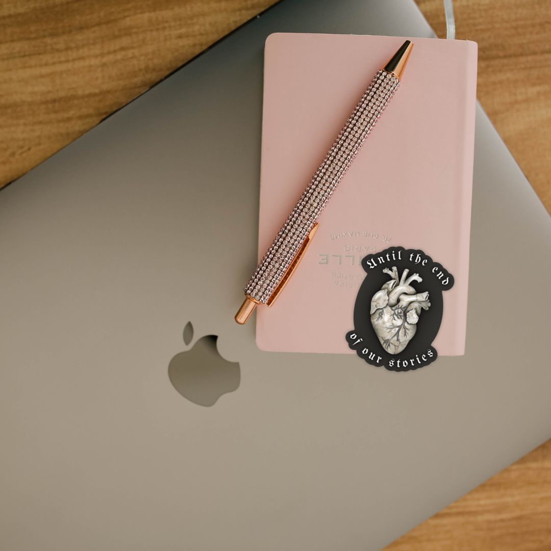 Daughter of No Worlds Quote Sticker | Until The End of Our Stories | Carissa Broadbent Officially Licensed