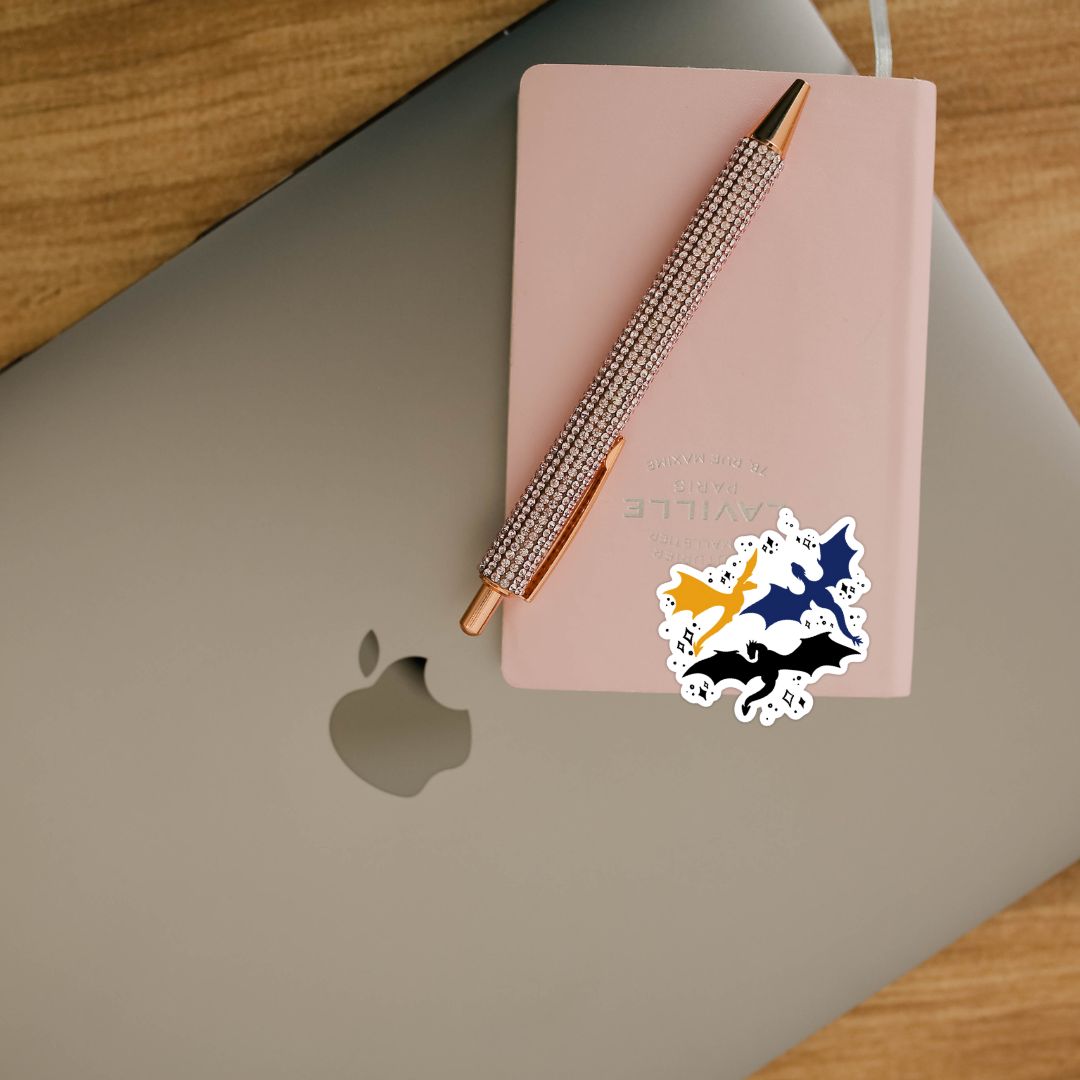 Magical Dragons Sticker | Dragon Rider | Fantasy Stickers