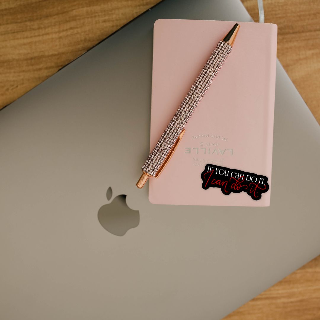 Daughter of No Worlds Quote Sticker | If You Can Do It, I Can Do It | Carissa Broadbent Officially Licensed