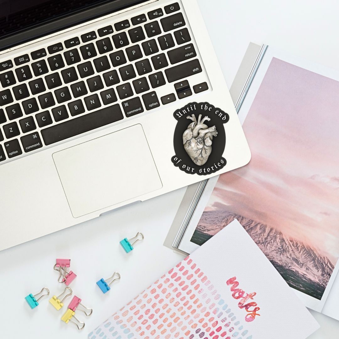 Daughter of No Worlds Quote Sticker | Until The End of Our Stories | Carissa Broadbent Officially Licensed
