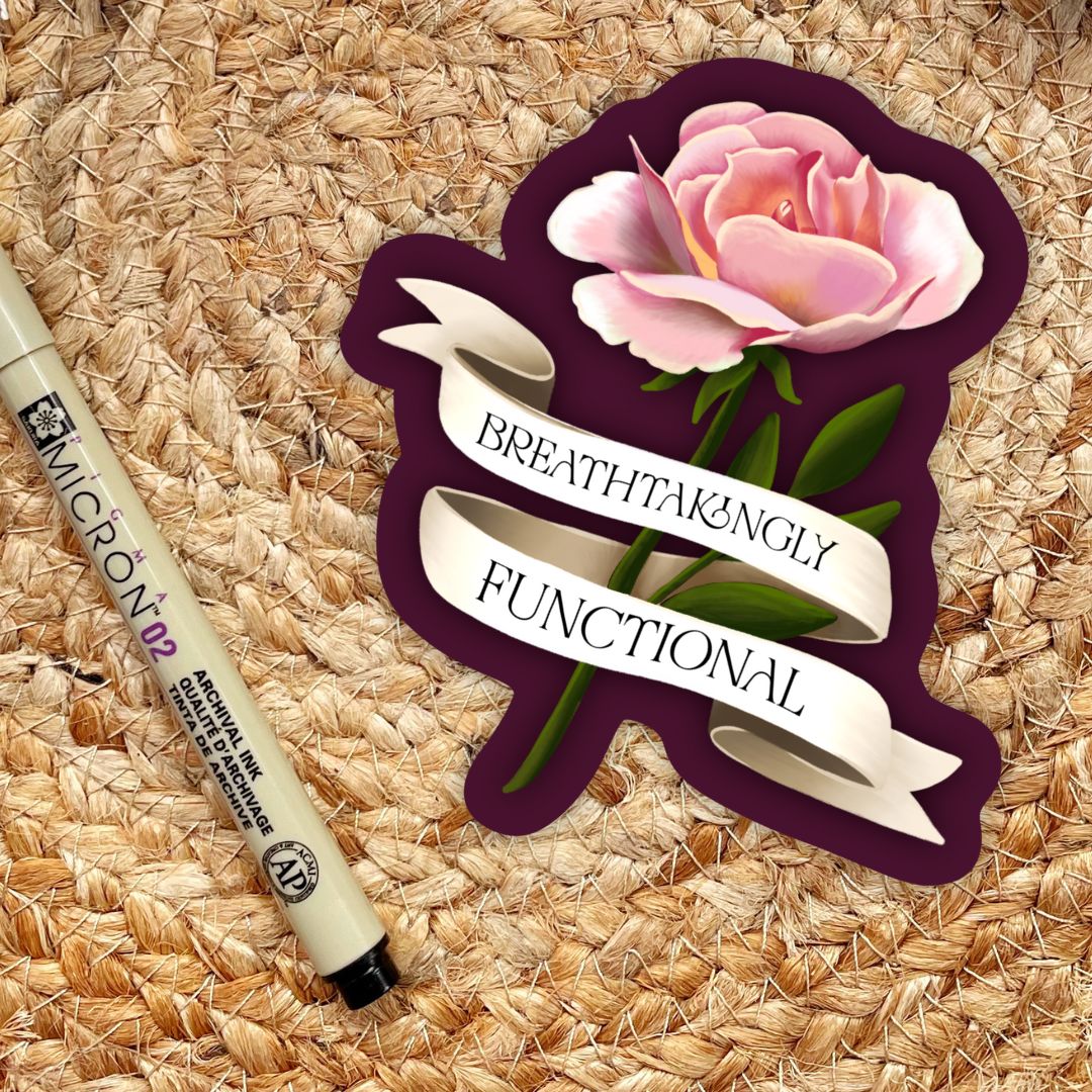 Daughter of No Worlds Quote Sticker | Breathtakingly Functional | Carissa Broadbent Officially Licensed