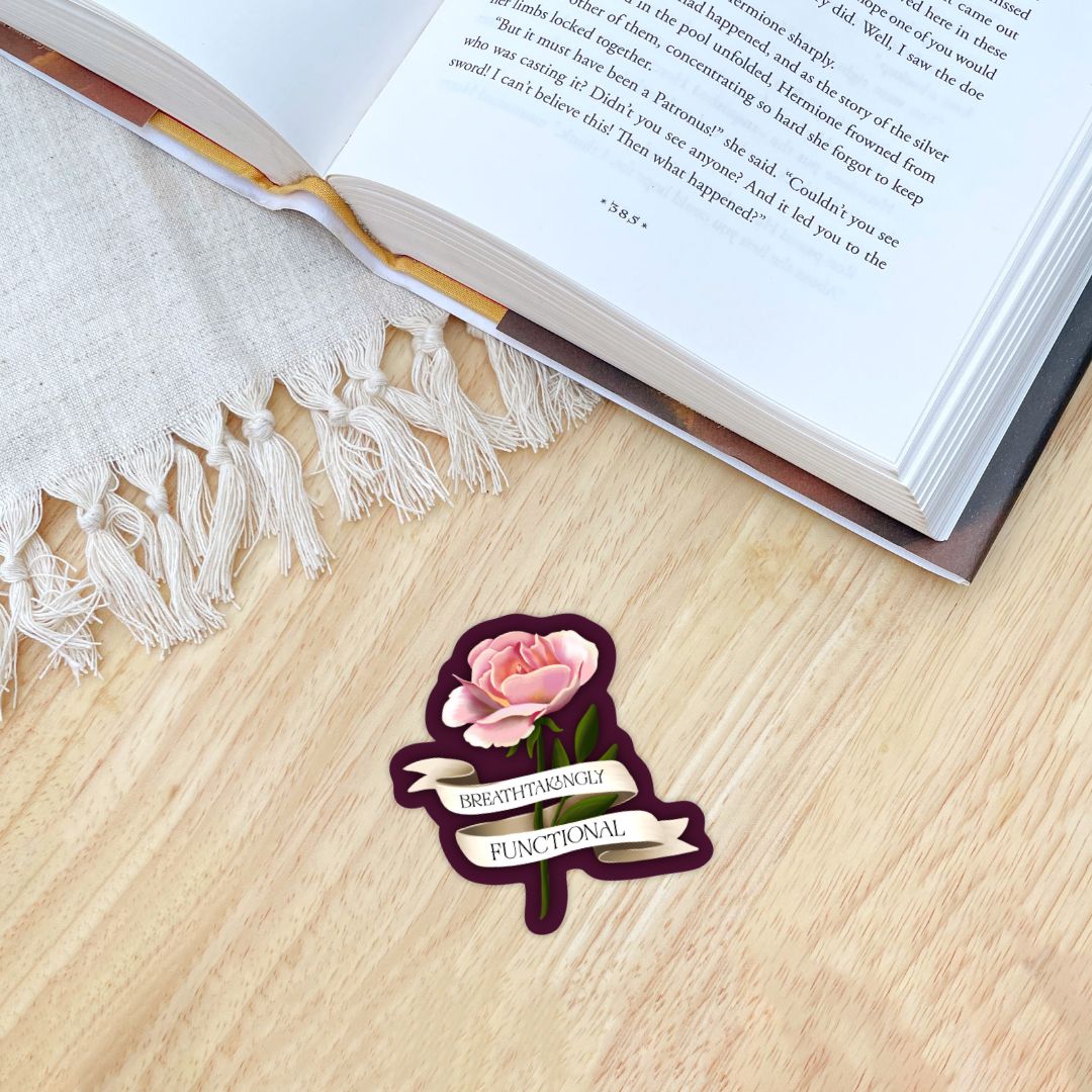 Daughter of No Worlds Quote Sticker | Breathtakingly Functional | Carissa Broadbent Officially Licensed