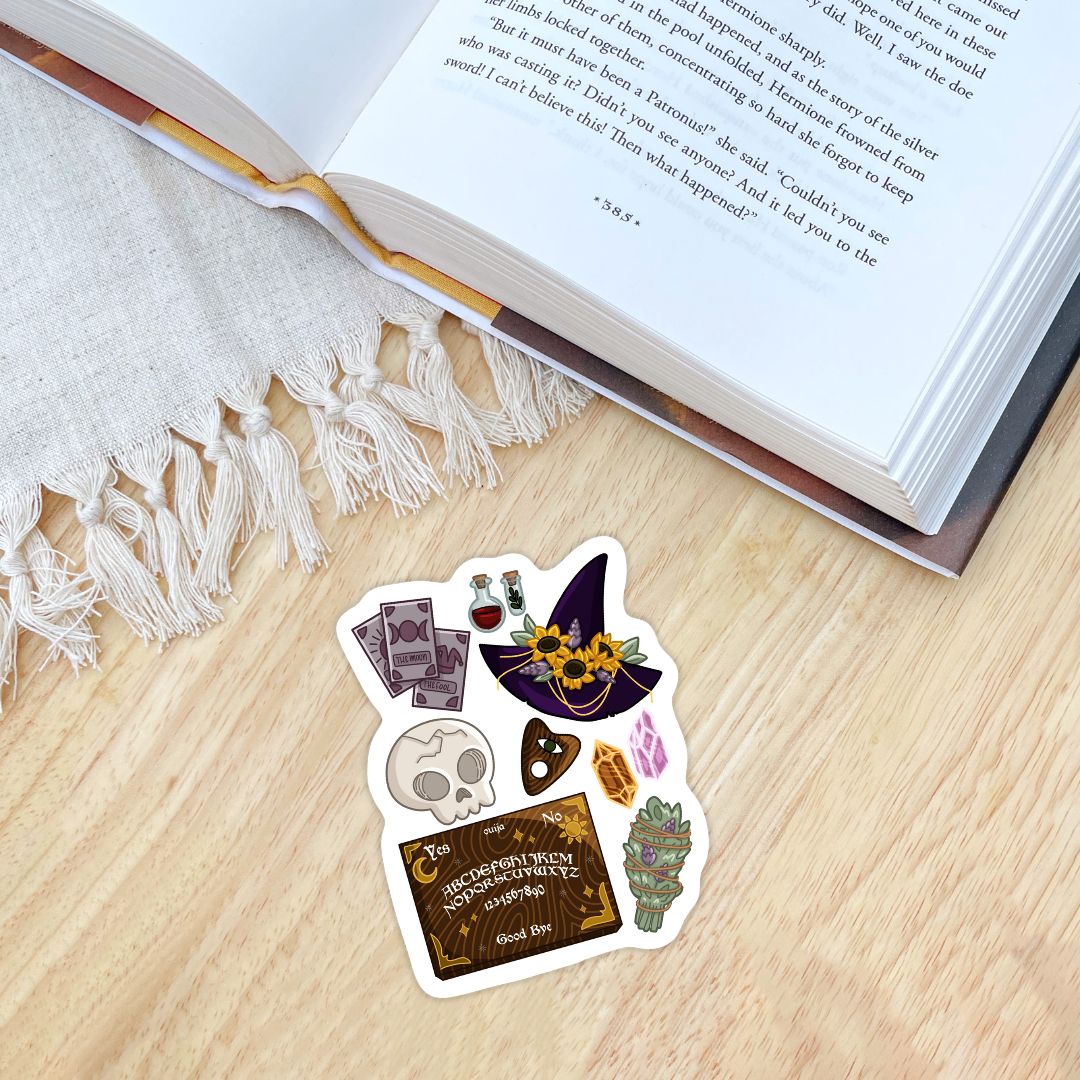Witchy Things Sticker | Fall & Halloween Kindle Stickers