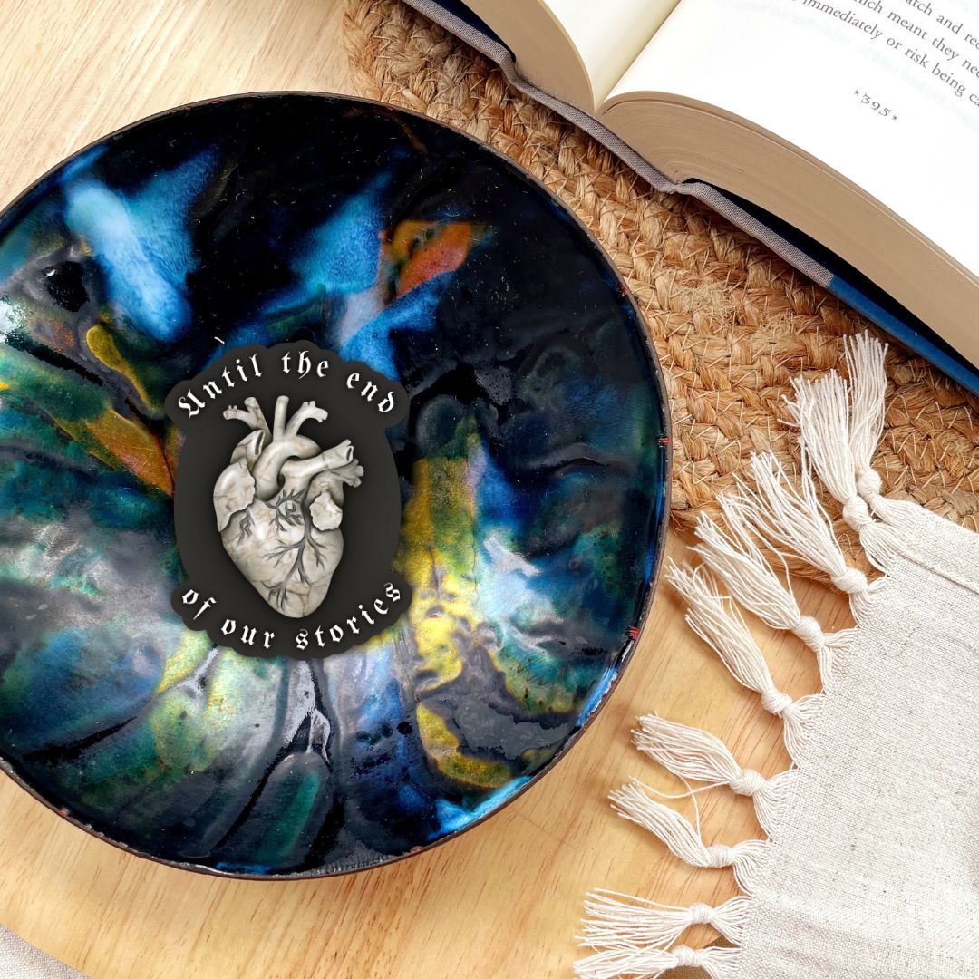 Daughter of No Worlds Quote Sticker | Until The End of Our Stories | Carissa Broadbent Officially Licensed