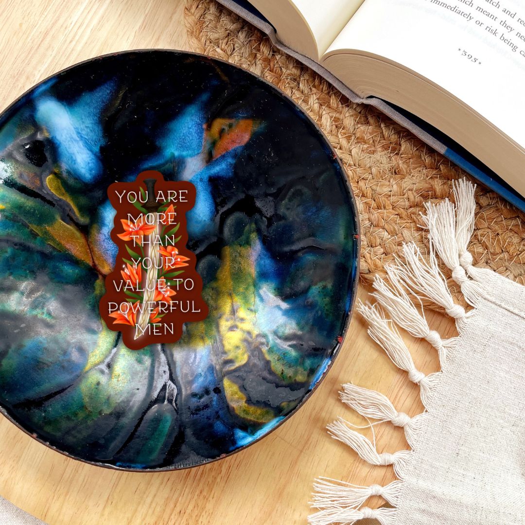 Daughter of No Worlds Quote Sticker | You Are More | Carissa Broadbent Officially Licensed