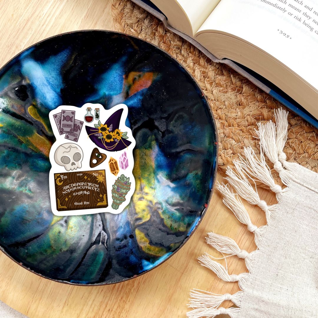 Witchy Things Sticker | Fall & Halloween Kindle Stickers