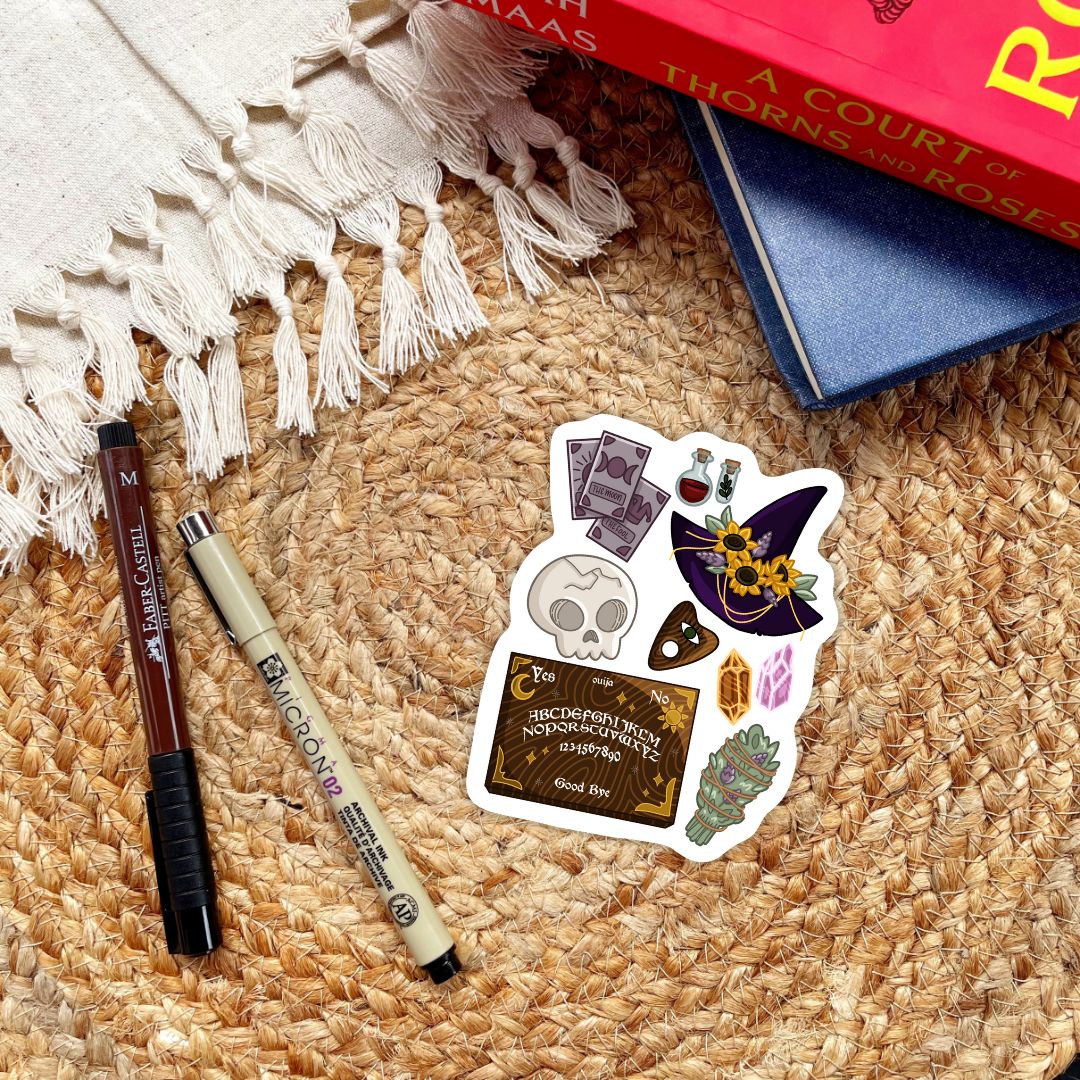 Witchy Things Sticker | Fall & Halloween Kindle Stickers