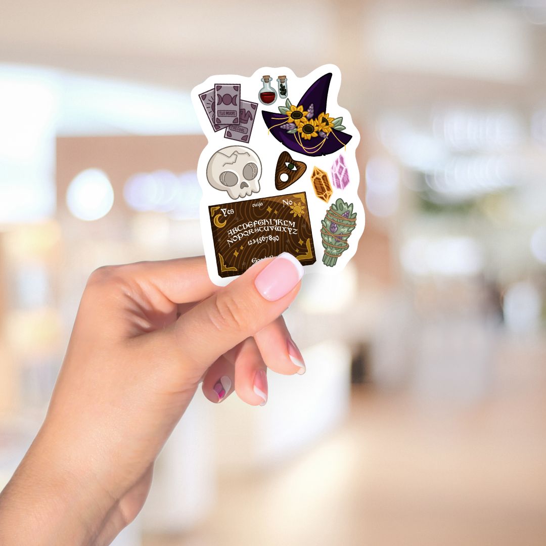 Witchy Things Sticker | Fall & Halloween Kindle Stickers