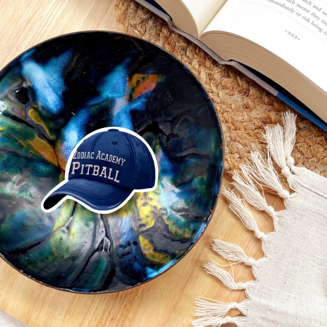 Zodiac Academy Pitball Hat Sticker - Officially Licensed