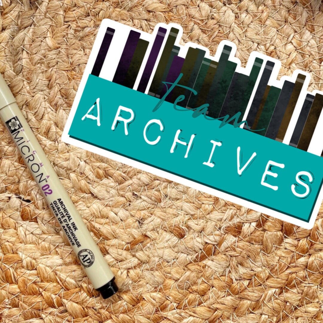 Team Archives Sticker | Sarah J Maas | Crescent City - Serafine Art & Design -