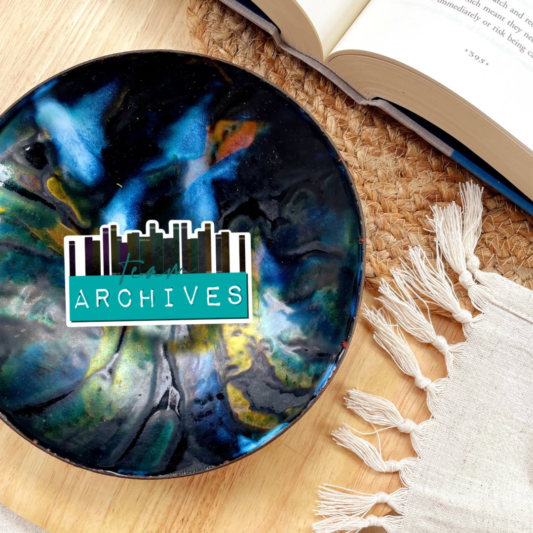 Team Archives Sticker | Sarah J Maas | Crescent City - Serafine Art & Design -
