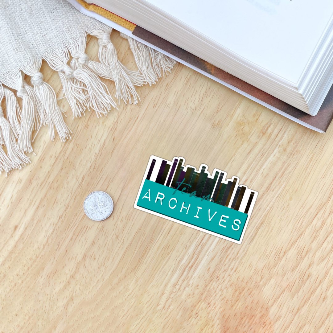 Team Archives Sticker | Sarah J Maas | Crescent City - Serafine Art & Design -
