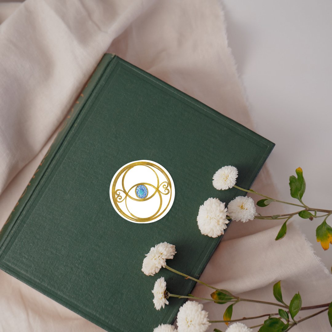 Throne of Glass Eye of Elena Sticker | Kindle Stickers | Sarah J Maas - Serafine Art & Design -
