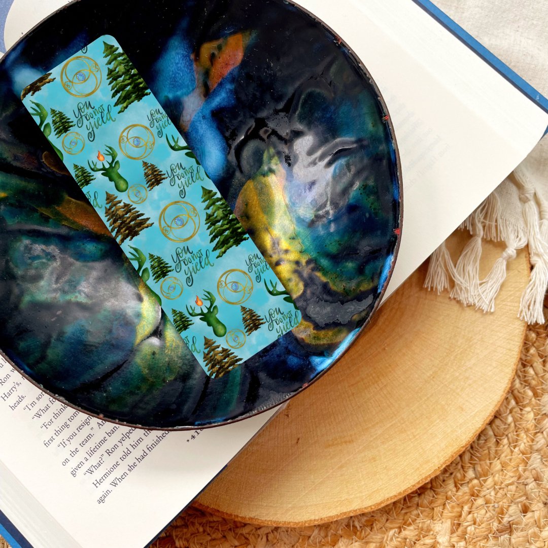 Throne of Glass Pattern Bookmark | Cute Book Accessories - Serafine Art & Design -