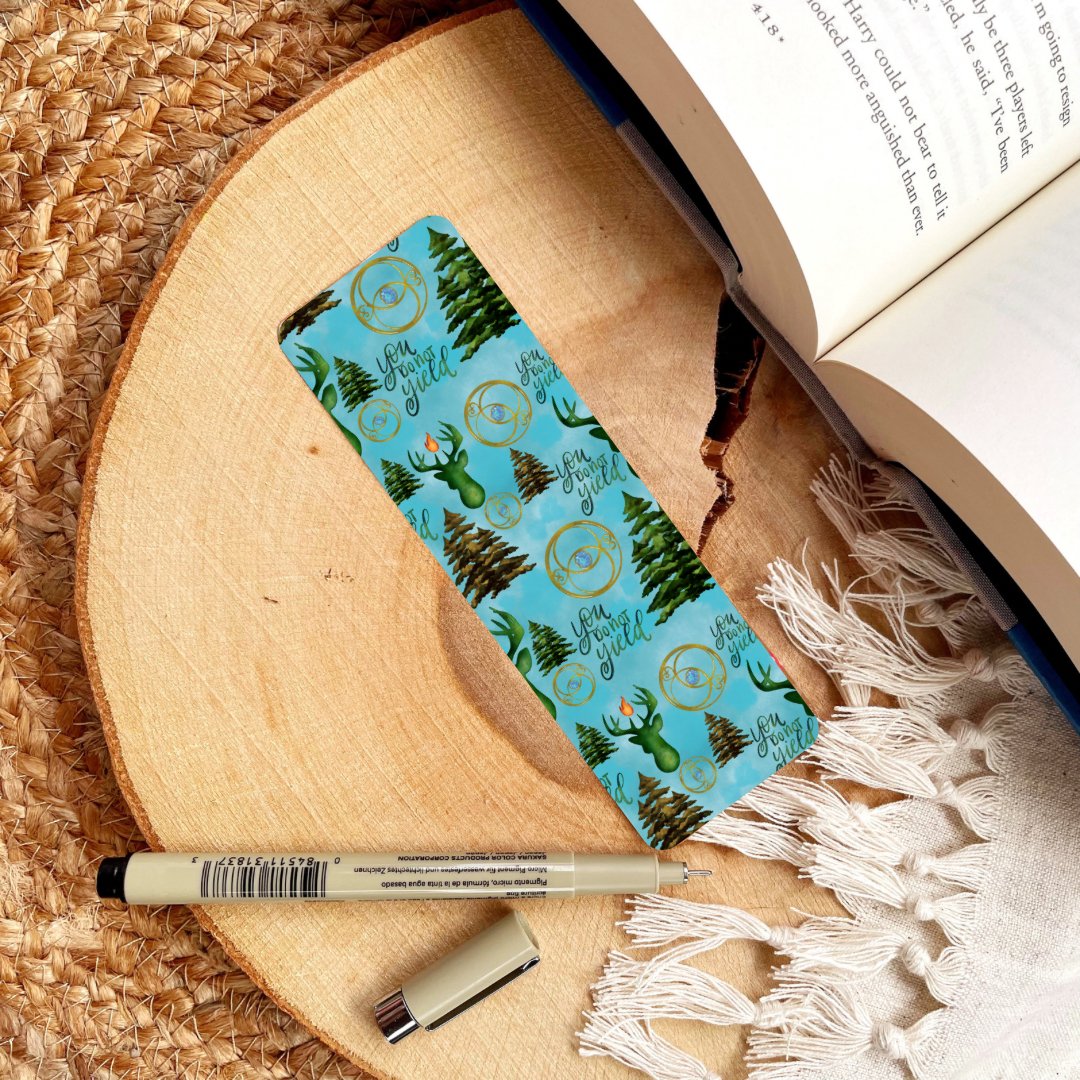 Throne of Glass Pattern Bookmark | Cute Book Accessories - Serafine Art & Design -