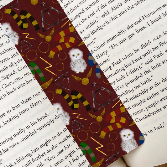 Wizard School Owl Bookmark | Cute Book Accessories - Serafine Art & Design -
