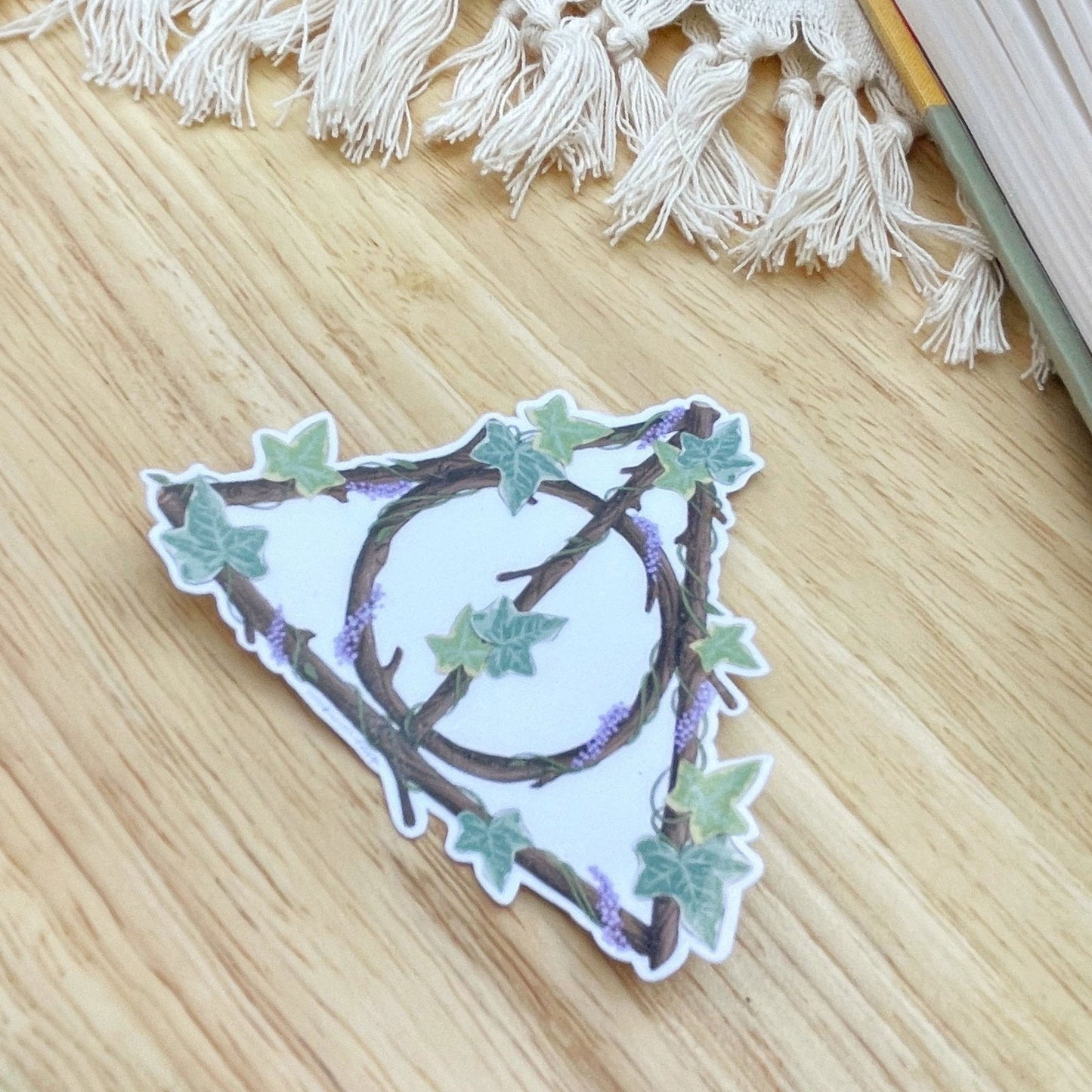 Wizard School Sticker | Bookish Sticker | Fantasy Book Merch - Serafine Art & Design -