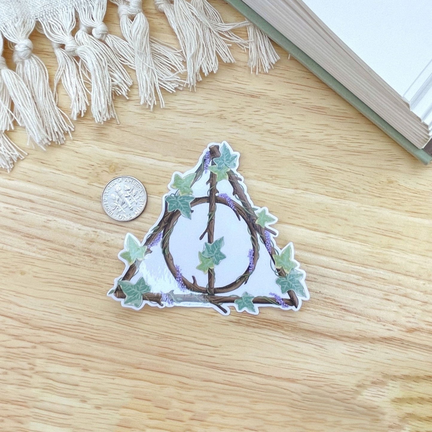 Wizard School Sticker | Bookish Sticker | Fantasy Book Merch - Serafine Art & Design -