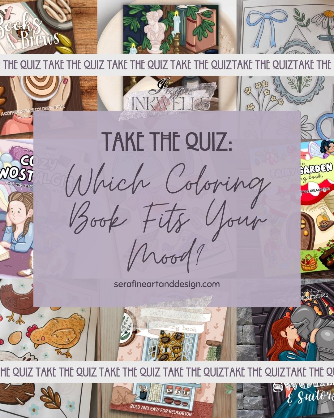 Which Coloring Book Fits Your July Mood?