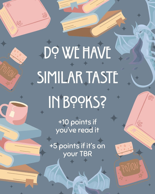 Do We Have Similar Taste in Books? Let’s Find Out!