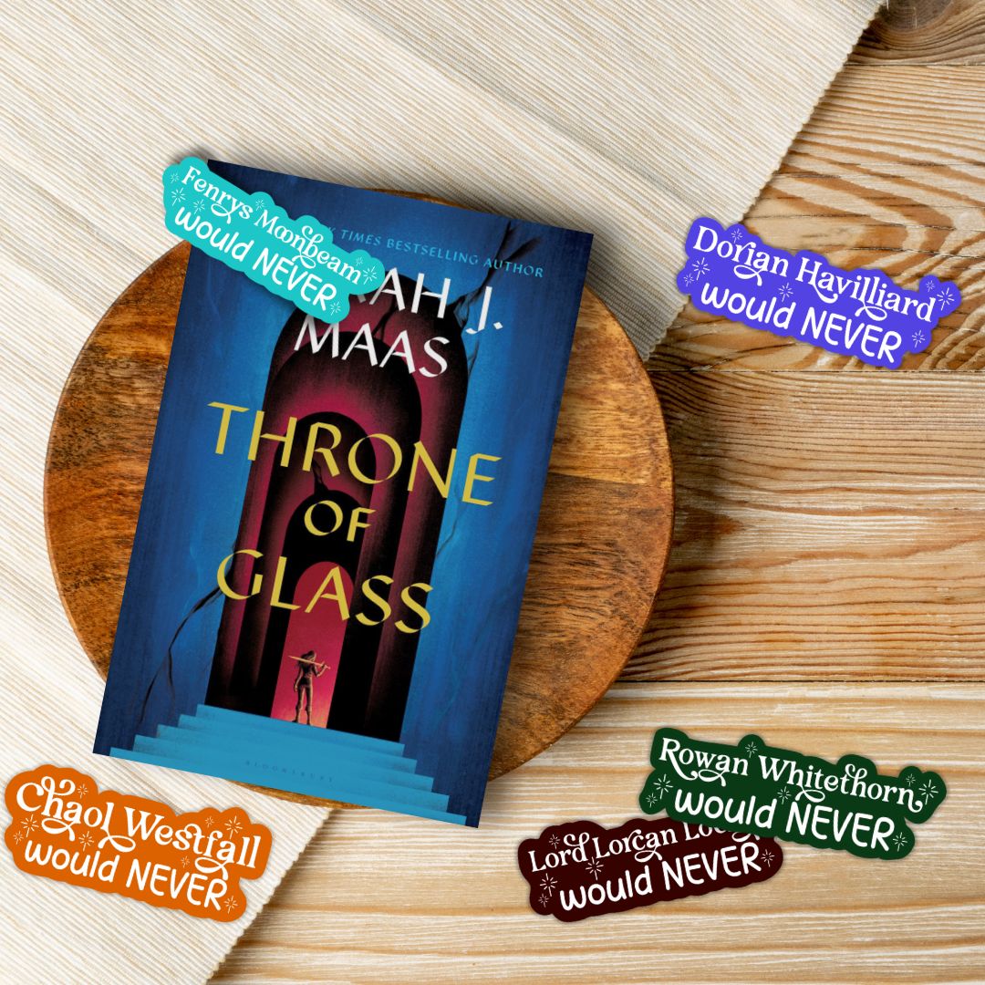 Throne of Glass Book Boyfriend Kindle Stickers