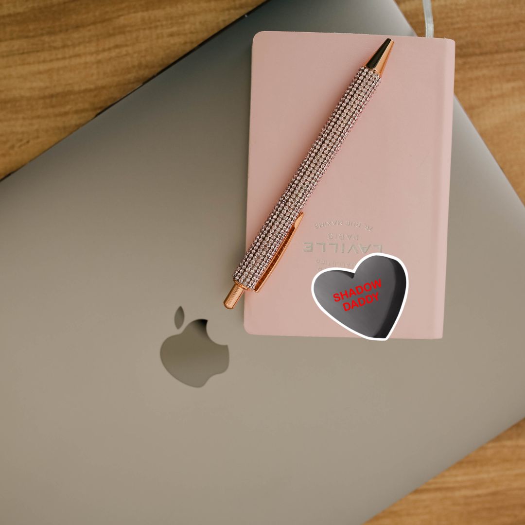Shadow Daddy Heart Candy Sticker for Romantasy Readers