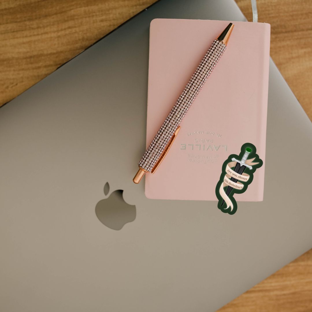 Are You Always This Disobedient? Sticker | The Witch Collector by Charissa Weaks | Officially Licensed