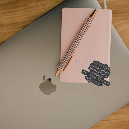 Alexus Thibault's Names Sticker | The Witch Collector by Charissa Weaks | Officially Licensed