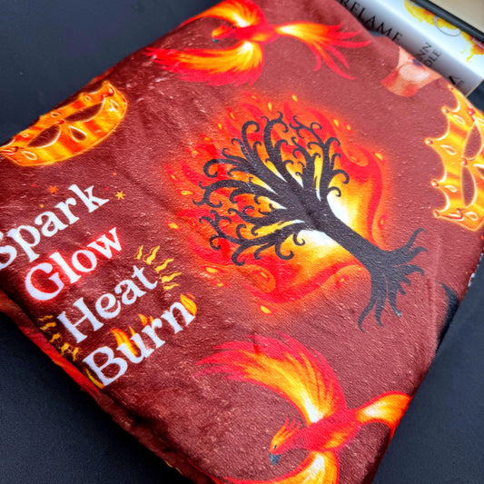 Spark of the Everflame Throw Blanket | Kindred’s Curse Saga by Penn Cole | Officially Licensed