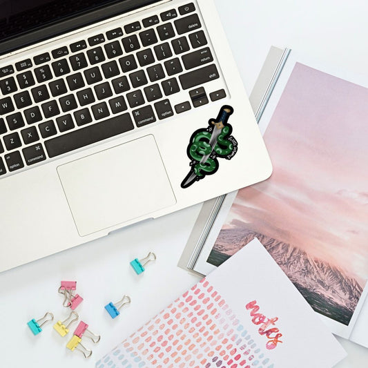 Little Serpent Sword Sticker | Carissa Broadbent Serpent & The Wings of Night Officially Licensed
