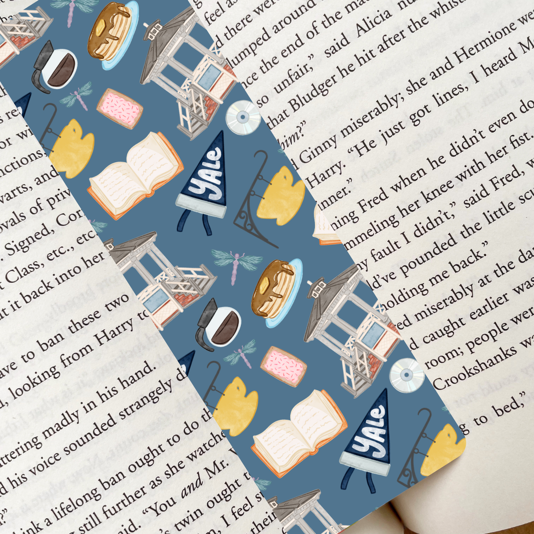 Small Town Charm Bookmark | Cozy & Nostalgic Gifts for Book Lovers