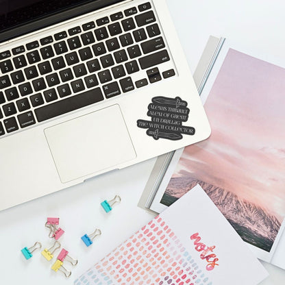 Alexus Thibault's Names Sticker | The Witch Collector by Charissa Weaks | Officially Licensed