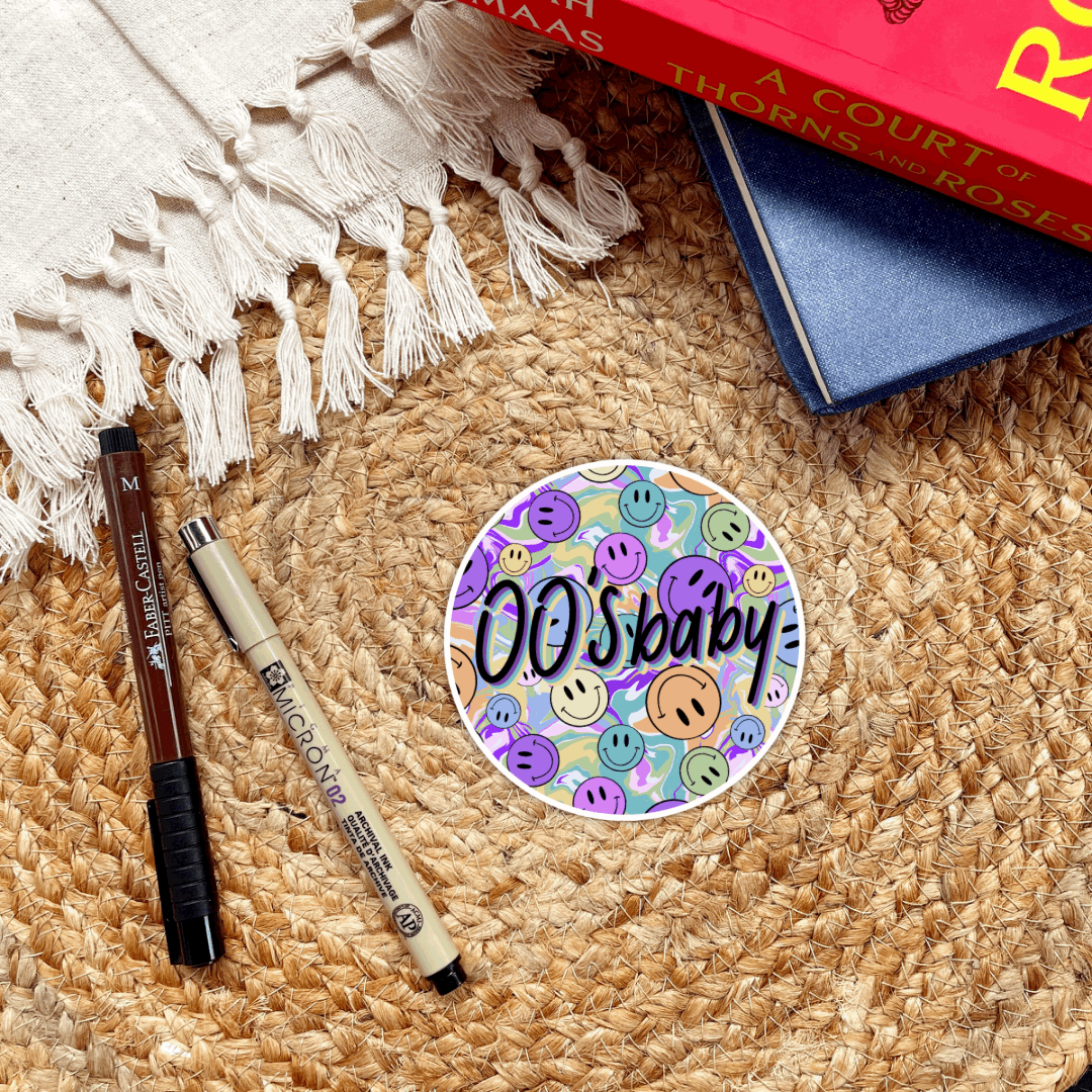 2000’s Baby Psychedelic Sticker - #tag1# - #tag2#
