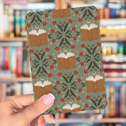 Cozy Yule Kindle Inserts | Adorable Kindle Accessories for Book Lovers