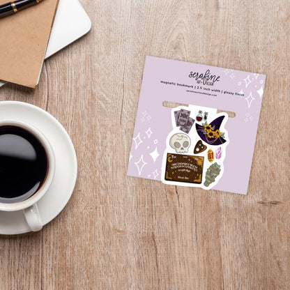 Witchy Things Dark Academia Spooky Magnetic Bookmark